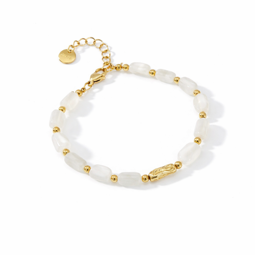 Pulseira Pedras Coloridas Dourado