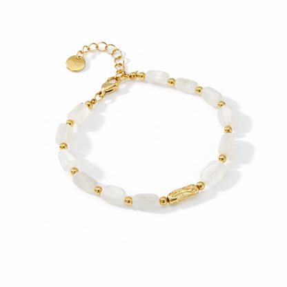 Pulseira Pedras Coloridas Dourado