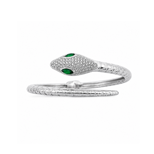 Pulseira Escrava Cobra Dourado ou Prateado