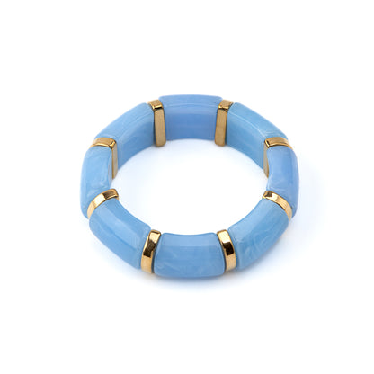 Pulseira Colorida Dourada