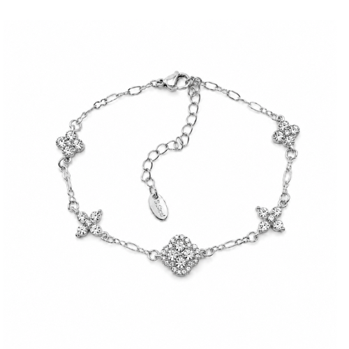 Pulseira Trevos Dourado ou Prateado