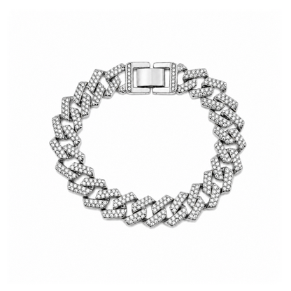 Pulseira Brilhantes Dourado ou Prateado