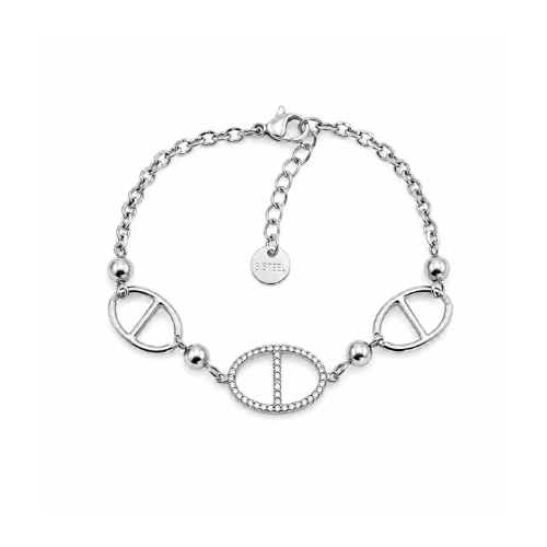 Pulseira Elos Corrente Dourado ou Prateado