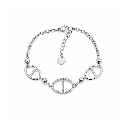 Pulseira Elos Corrente Dourado ou Prateado