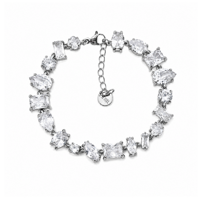 Pulseira Brilhantes Dourado ou Prateado