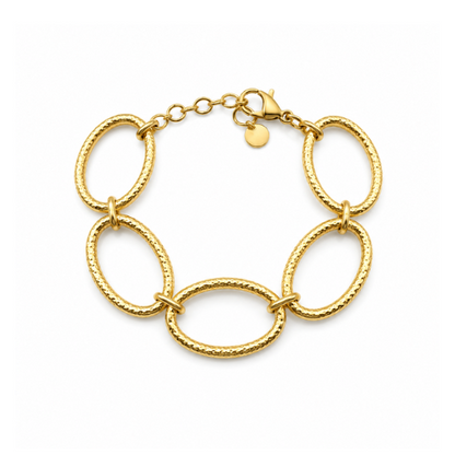 Pulseira Elos Maxi Dourado ou Prateado