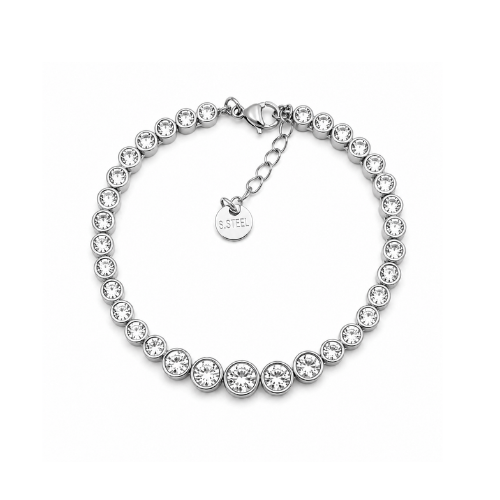 Pulseira Brilhantes Dourado ou Prateado