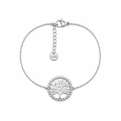 Pulseira Árvore da Vida Dourado ou Prateado
