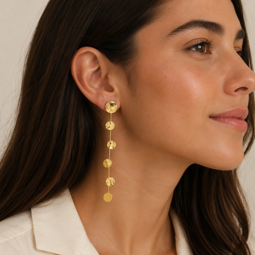 Brincos Bolinhas Dourado ou Prateado