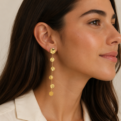 Brincos Bolinhas Dourado ou Prateado