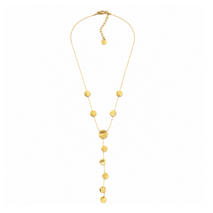 Colar Gravata Bolinhas Dourado ou Prateado