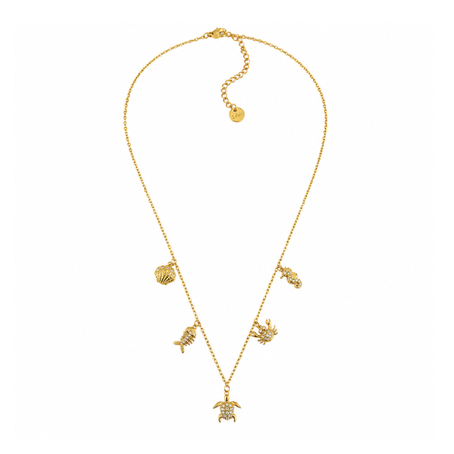 Colar Tartaruga Dourado ou Prateado