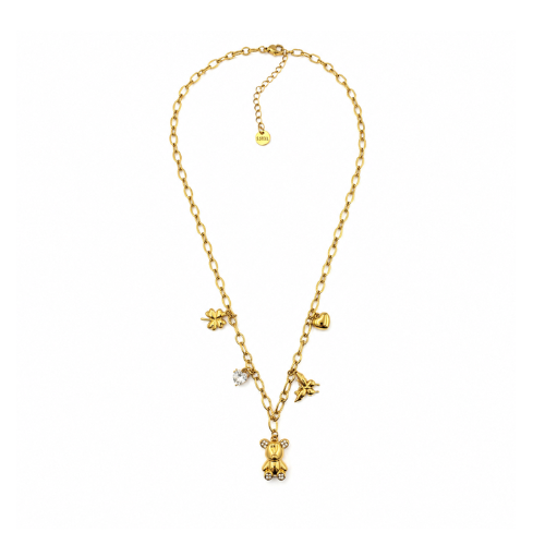 Colar Urso Dourado ou Prateado