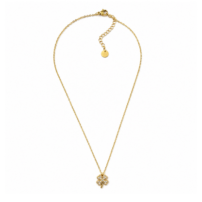Colar Trevo Dourado ou Prateado